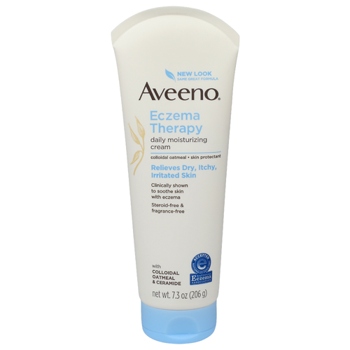 Aveeno Steroid-free & Fragrance-free Eczema Therapy - 7.3 Ounce