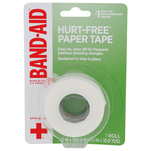 Band-Aid Hurt-Free Paper Tape - 1 Count