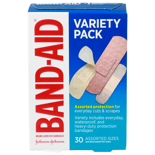 Johnson & Johnson Variety Pack Band-Aid - 30 Count