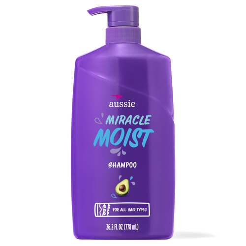 Aussie Miracle Moist Shampoo - 26.2 Fluid Ounce Image 1 of 3