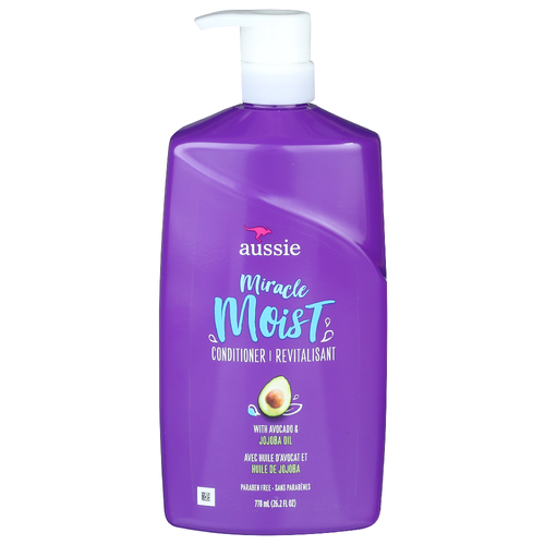 Aussie With Avocado & Jojoba Oil Miracle Moist Conditioner - 778 ml