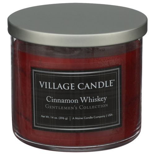 Village Candle Cinnamon Whiskey Gentlemen Bowl - 14 Ounce Image 1 of 2