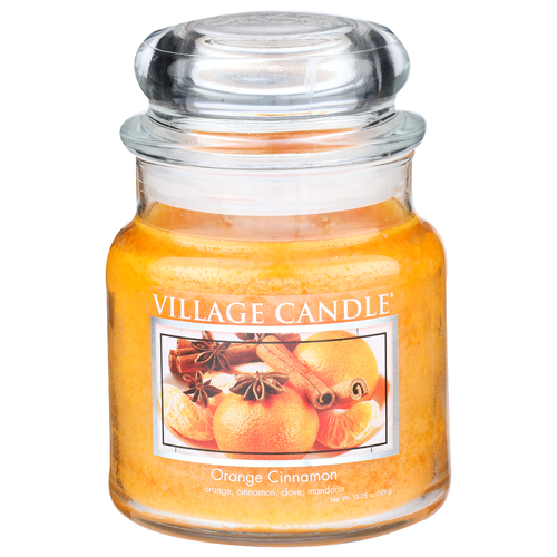 Village Candle Orange Cinnamon - 13.75 Ounce