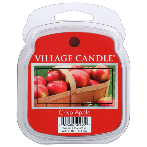 Village Candle Crisp Apple Wax Melt - 2.2 Ounce