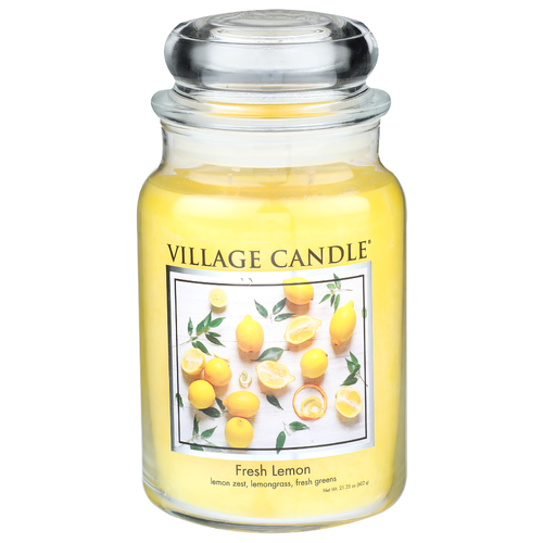 Village Candle Fresh Lemon - 21.25 Ounce