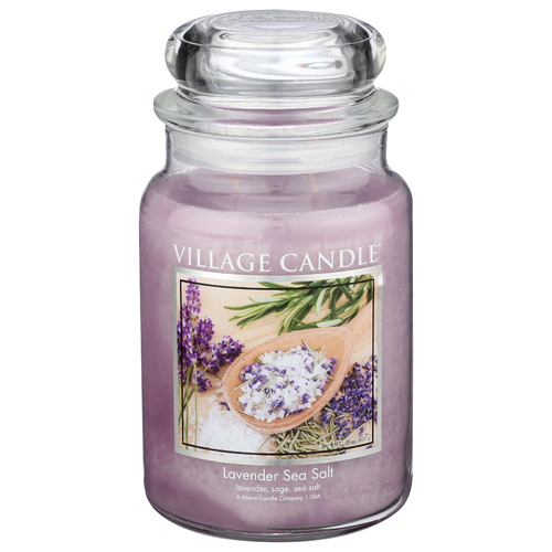 Village Candle Lavender Sea Salt - 21.25 Ounce