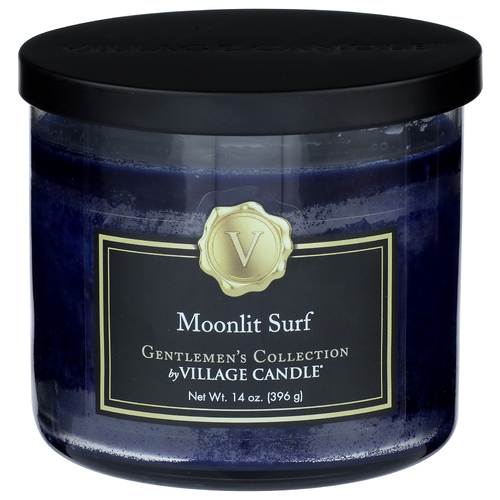 Gentlemen's Collection By Village Candle Moonlit Surf - 14 Ounce