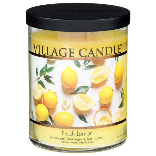 Village Candle Fresh Lemon - 14 Ounce