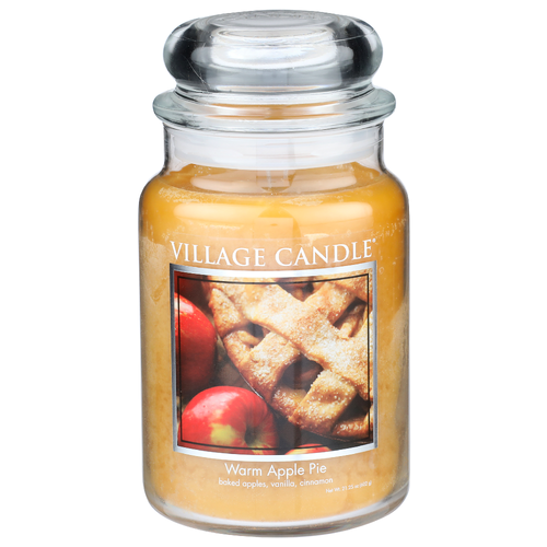 Village Candle Warm Apple Pie - 21.25 Ounce