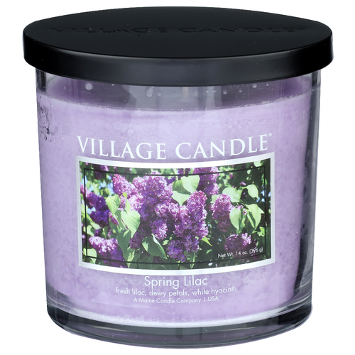 Village Candle Spring Lilac - 14 Ounce