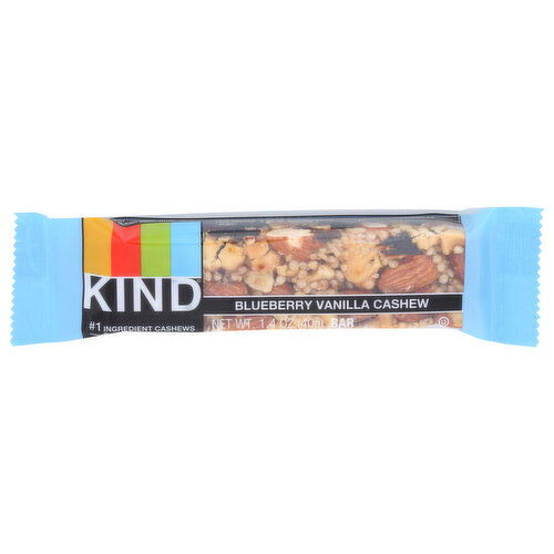 Kind Fruit & Nut Bar Blueberry Vanilla & Cashew - 1.4 Ounce