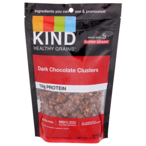 Kind Healthy Grains Clusters Dark Chocolate - 11 Ounce