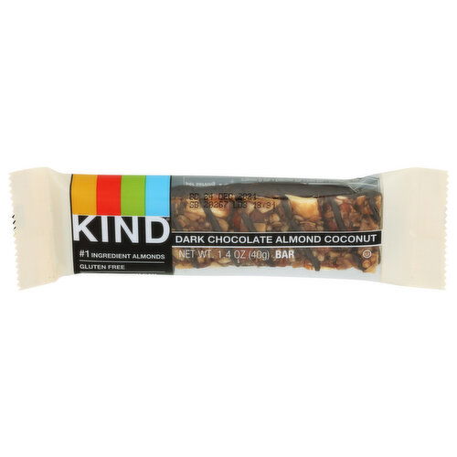 Kind Fruit & Nut Bar Dark Chocolate Almond & Coconut - 1.4 Ounce