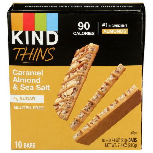 CREATIVE SNACKS CO. Kind Thins - 0.74 Ounce - 10 Count