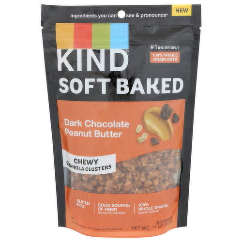 Kind Peanut Butter Dark Chocolate Soft Baked Granola - 11 Ounce