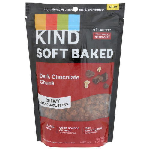 Kind Dark Chocolate Chunk Soft Baked Granola - 11 Ounce