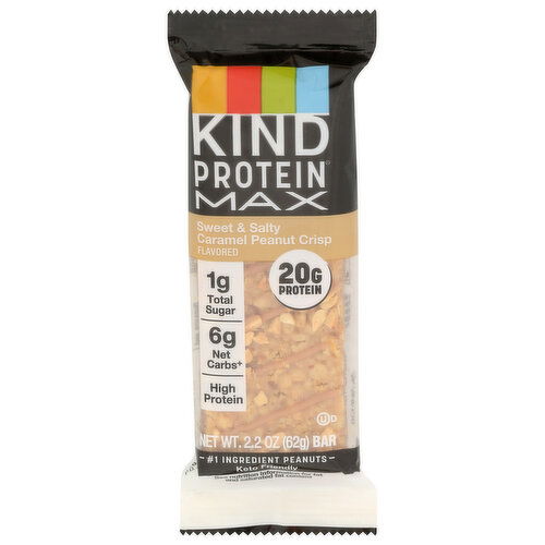 KIND Crispy Sweet & Salty Caramel p High Protein Bar - 2.2 Ounce