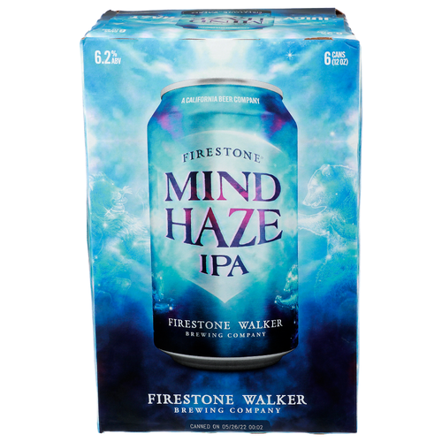 Firestone Walker Brewing Company Juicy. Hazy. Tropical. Mind Haze Ipa - 12 Ounce - 6 Count