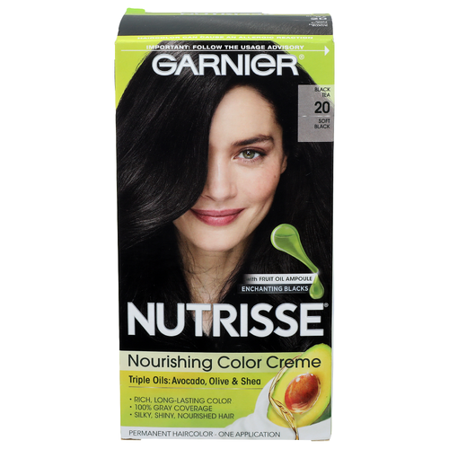 Garnier Nutrisse Black Tea 20 Soft Nourishing Color Creme - 1 Count