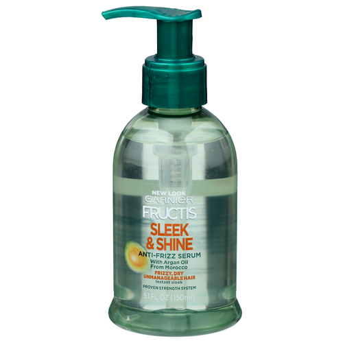 Garnier Fructis Argan Oil From Morocco Sleek & Shine Anti-Frizz Serum - 5.1 Fluid Ounce