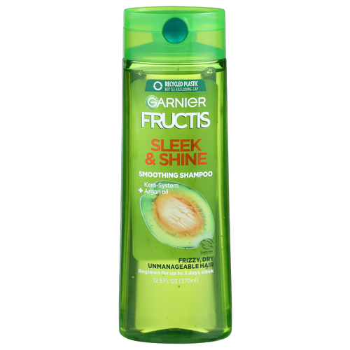 Garnier Fructis Kera-system + Argan Oil Sleek & Shine Smoothing Shampoo - 12.5 Fluid Ounce