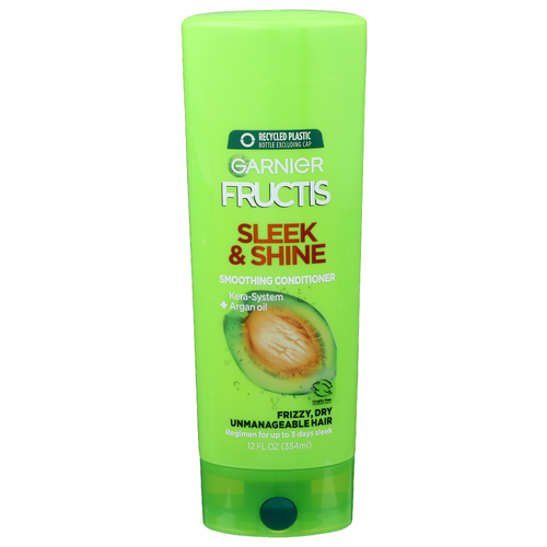 Garnier Fructis Kera-system + Argan Oil Sleek & Shine Smoothing Conditioner - 12 Fluid Ounce