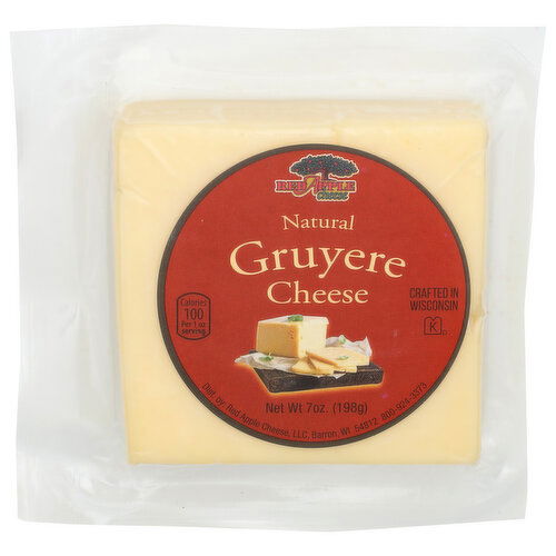 RED APPLE CHEESE Natural Gruyere Squares - 7 Ounce