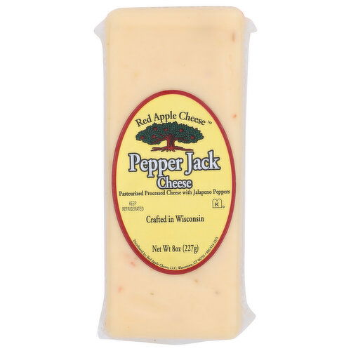 RED APPLE CHEESE Pppr Jack - 8 Ounce