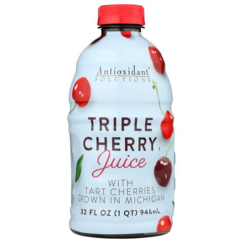 Antioxidant Solutions Juice Triple Cherry - 32 Fluid Ounce Image 1 of 2