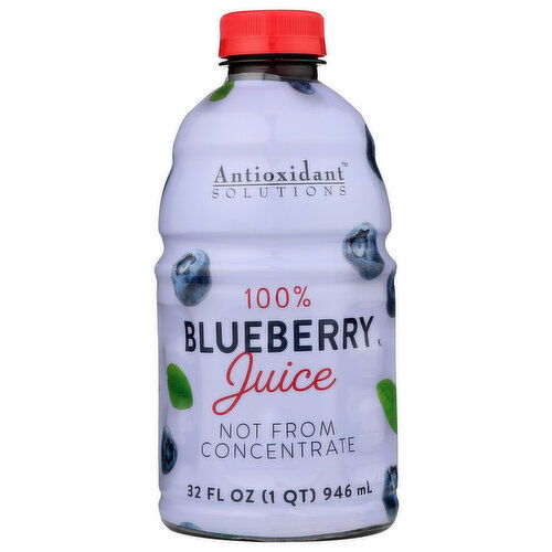 Antioxidant Solutions Juice Blueberry - 32 Fluid Ounce Image 1 of 2