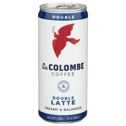 La Colombe Coffeeespresso Ready To Drink Canned Latte Double Shot 12-Pack Original - 9 Fluid Ounce