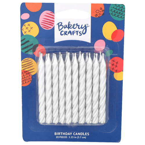 Bakery Crafts Birthday Candles - 20 Count