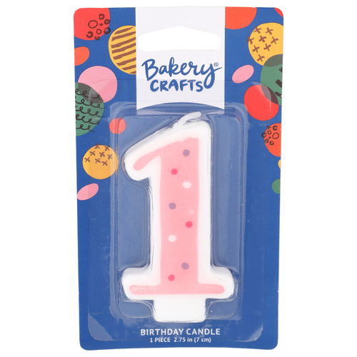 Bakery Crafts Birthday Candle - 1 Count