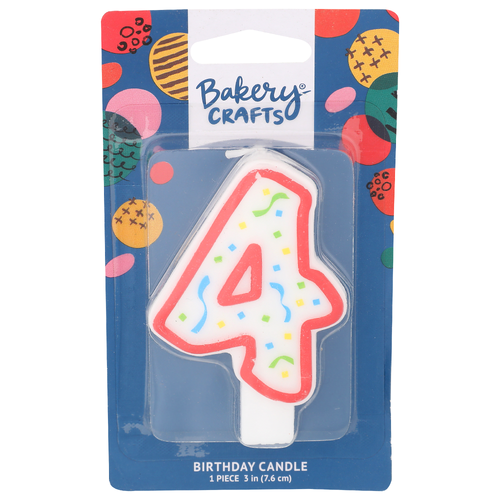Bakery Crafts Birthday Candle - 1 Count
