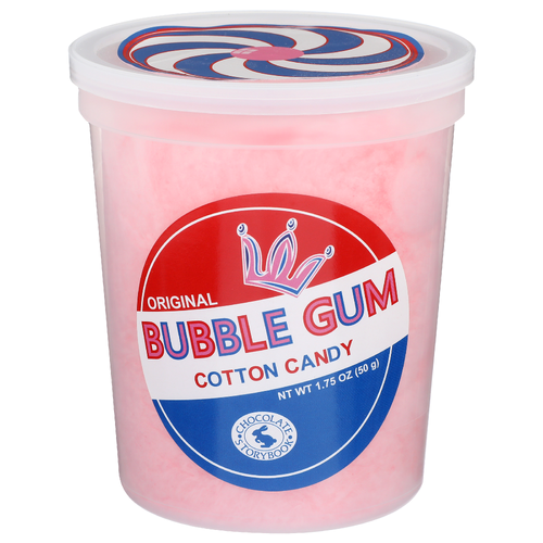 Chocolate Storybook Bubble Gum Original Cotton Candy - 1.75 Ounce Image 1 of 4