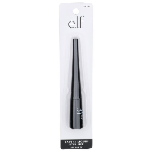 E.L.F. Jet Black E.l.f. Expert Liquid Eyeliner - 0.14 Fluid Ounce