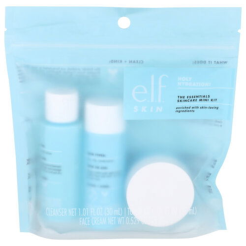 E.L.F. Holy Hydration! E.l.f. The Essentials Skincare Mini Kit - 1.01 Fluid Ounce