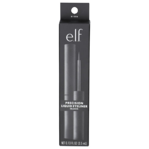 E.L.F. Black E.l.f. Precision Liquid Eyeliner - 0.13 Fluid Ounce