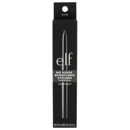 E.L.F. Charcoal E.l.f. No Budge Retractable Eyeliner - 0.01 Ounce