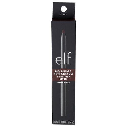 E.L.F. Coffee E.l.f. No Budge Retractable Eyeliner - 0.01 Ounce