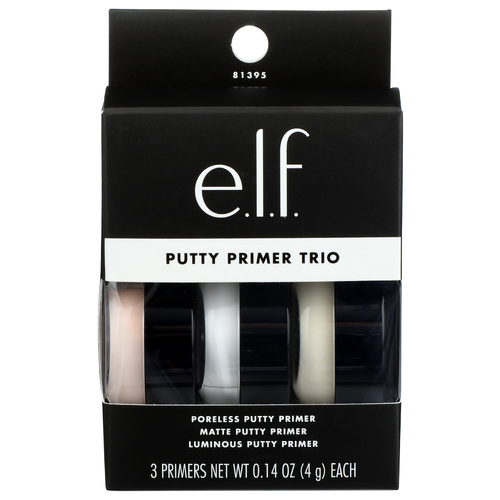 E.L.F. E.l.f. Putty Primer Trio - 0.047 Ounce - 3 Count