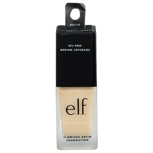 E.L.F. 140 Light Ivory Warm Yellow Undertones E.l.f. Flawless Satin Foundation - 0.68 Fluid Ounce