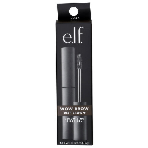 E.L.F. Deep Brown E.l.f. Wow Brow Volumizing Fiber Gel - 0.12 Ounce