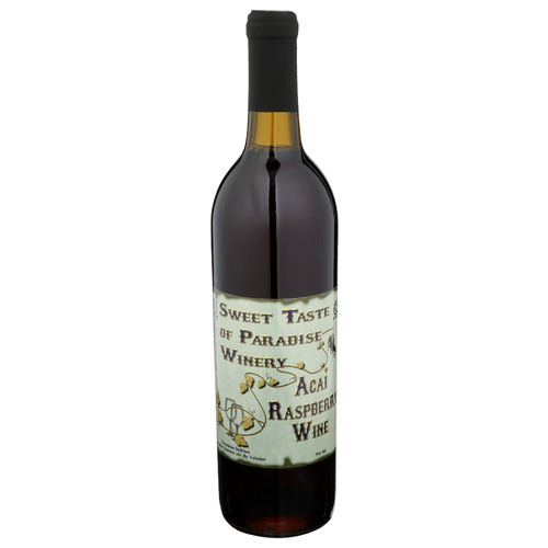 Sweet Taste Of Paradise Winery Acai Raspberry Wine - 750 ml