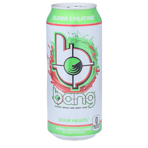 Bang Sour Heads Super Creatine - 16 Fluid Ounce