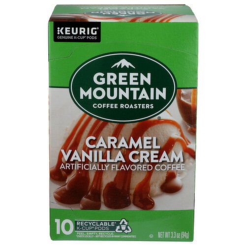GREEN MOUNTAIN Gmc Crml Van Crm Kcup Ss - 0.33 Ounce - 10 Count