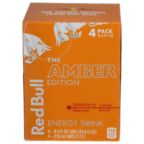 RED BULL Amber Edition 4pk - 8.4 Fluid Ounce - 4 Count