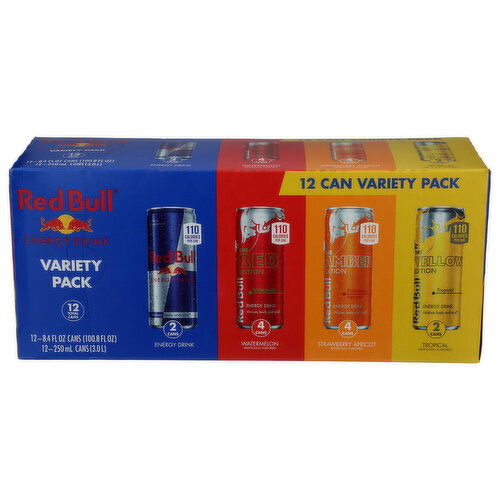 RED BULL Variety 12pk - 8.4 Fluid Ounce - 12 Count