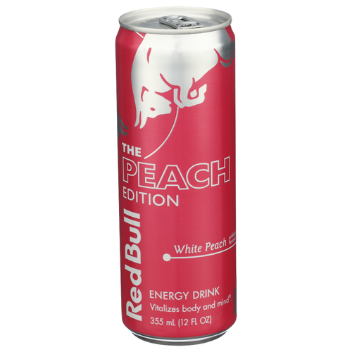 Red Bull The Summer Edition White Peach Energy Drink Can - 355 ml