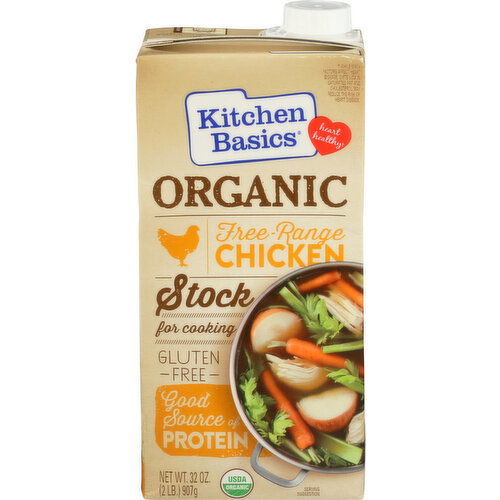 Kitchen Basics Broth Free Rnge Chix Org - 32 Ounce